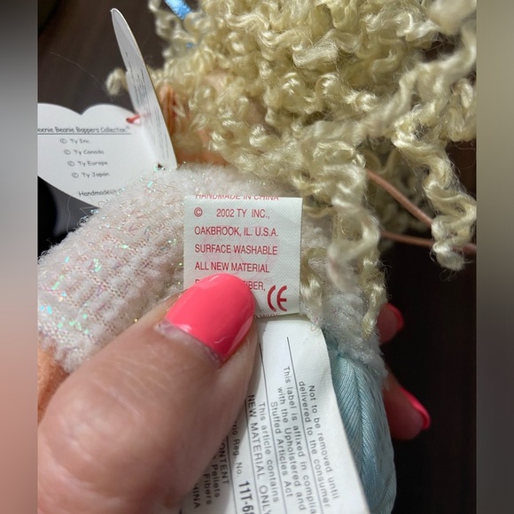 ❤️4‎ for $25❤️Ty teenie beanie boppers sassy star with tags - Picture 4 of 5